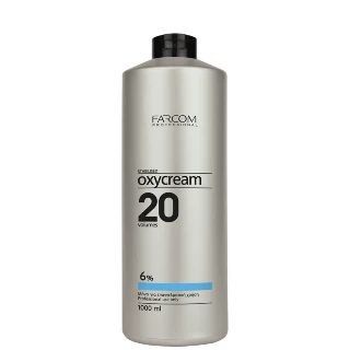 FARCOM OXYCREAM HIDROGEN 1L 6% 20 VOLUMES