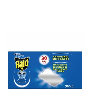 RAID INSEKTICID TABLETE 30 KOM 104190