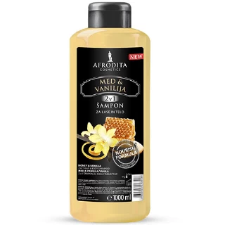 AFRODITA ŠAMPON 1L MED&VANILA