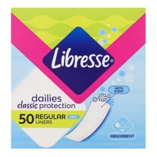 LIBRESSE DNEVNI ULOŠCI CLASSIC FRESH 50 KOM