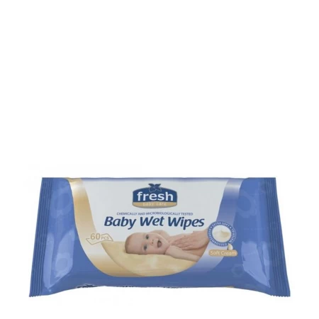 FRESH VLAŽNA MARAMICA 60KOM BABY CREMA