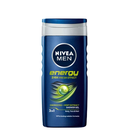 NIVEA GEL ZA TUŠIRANJE 250ML MEN ENERGY 80803