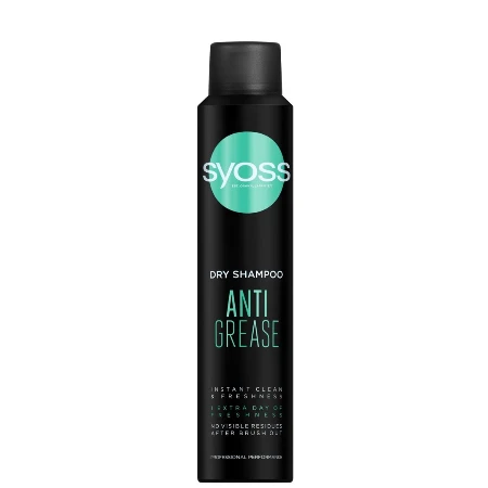 SYOSS ŠAMPON ZA SUVO PRANJE-SPREJ 200ML ANTI GREASE