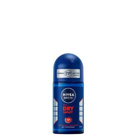 NIVEA ROLL-ON MEN 50MLDRY IMPACT 81610