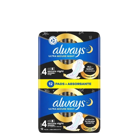 ALWAYS ULTRA DUO NIGHT SECURE 12 KOM
