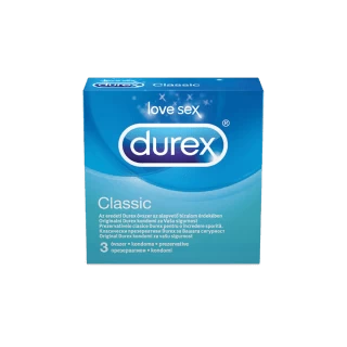 DUREX PREZERVATIV CLASSIC 3KOM