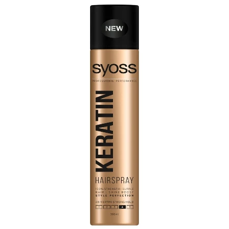 SYOSS LAK ZA KOSU 300ML KERATIN