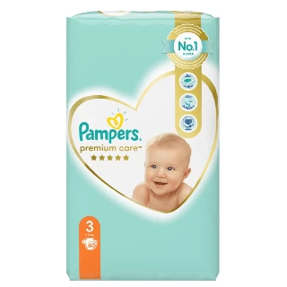 PAMPERS PELENE PREMIUM 3 MIDI 4-9KG 60KOM