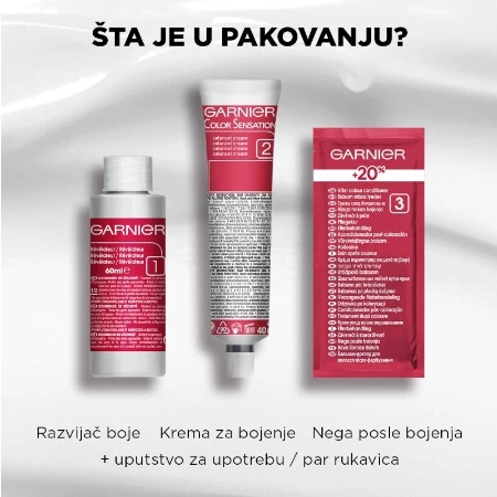 GARNIER COLOR SENSATION BOJA ZA KOSU 4.15