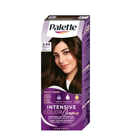 PALETTE ICC BOJA ZA KOSU W2 TAMNA ČOKOLADA 3-65