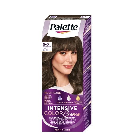 PALETTE ICC BOJA ZA KOSU N4 SVETLO SMEĐA 5-0