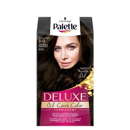 PALETTE DELUXE BOJA ZA KOSU 800 TAMNO SMEĐA 3-0