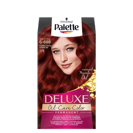 PALETTE DELUXE BOJA ZA KOSU 575 PLAMTEĆE CRVENA 6-888