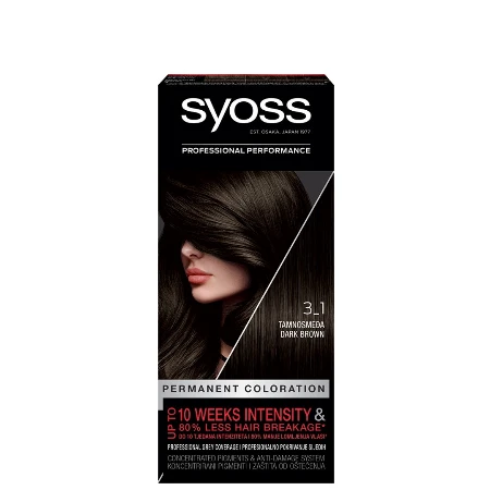 SYOSS BOJA ZA KOSU 3-1 DARK BROWN