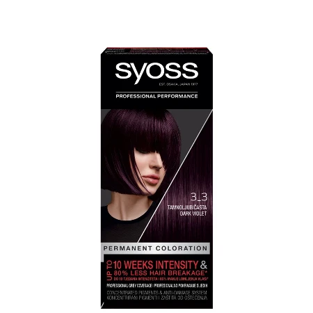 SYOSS BOJA ZA KOSU 3-3 DARK VIOLET