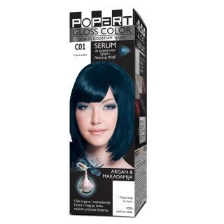 STILL POPART GLOSS COLOR BOJA ZA KOSU C01 PLAVO CRNA