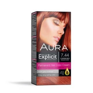 AURA EXPLICIT BOJA ZA KOSU 7.44