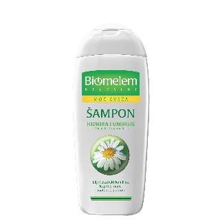 BIOMELEM ŠAMPON 222ML HIDRIRA I UMIRUJE ZA MASNU KOSU