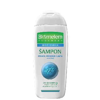 BIOMELEM ŠAMPON 222ML HRANI,HIDRIRA I JAČA ZA SUVU KOSU