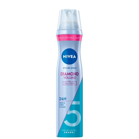 NIVEA LAK ZA KOSU 250ML DIAMOND VOLUME 82196