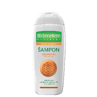 BIOMELEM ŠAMPON 222ML REGENERIŠE ZA OŠTEĆENU KOSU