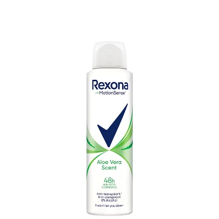 REXONA DEO 150ML W.ALOE VERA