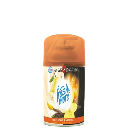 FRESH&MORE FRESHMATIC REFIL 250ML CAKE VANILA