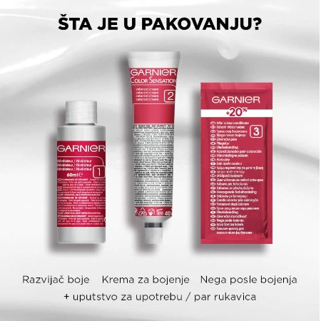 GARNIER COLOR SENSATION BOJA ZA KOSU S 9