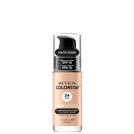REVLON TEČNI PUDER COLORSTAY ZA KOMBINOVANU/MASNU KOŽU 220