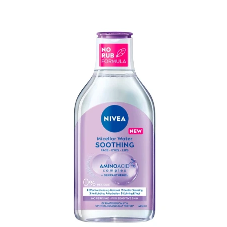 NIVEA VISAGE MICELARNA VODA 400ML 5 U 1 ZA OSETLJIVU KOŽU 89259
