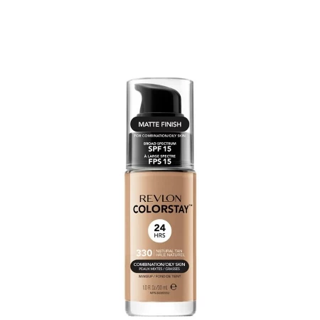 REVLON TEČNI PUDER COLORSTAY ZA KOMBINOVANU/MASNU KOŽU 330