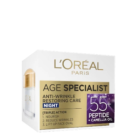 LOREAL KREMA AGE-SPECIALIST 55+ 50ML NOĆNA