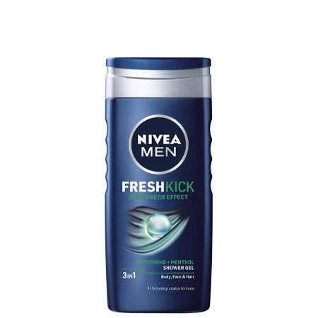 NIVEA GEL ZA TUŠIRANJE 250ML MEN FRESH KICK 80702