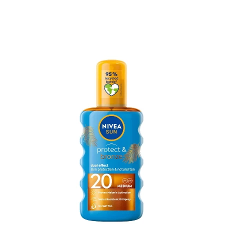 NIVEA SUN ULJE PROTECT&BRONZE SPF20 200ML 86037/60012048 SPREY