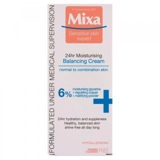 MIXA KREMA ZA LICE 50ML LAGANA HIDRATANTNA 6% ZA NORMALNU/MEŠOVITU KOŽU