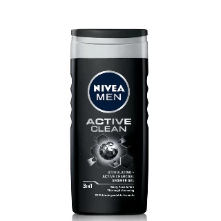 NIVEA GEL ZA TUŠIRANJE 250ML MEN ACTIVE CLEAN 84045