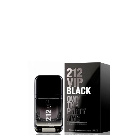 CAROLINA HERRERA 212 VIP BLACK MEN EDP 50ML