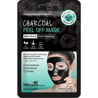MBEAUTY MASKA ZA LICE 3X7G CRNA DETOX  PEEL OFF