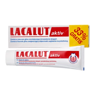 LACALUT PASTA 75ML + 33% AKTIV