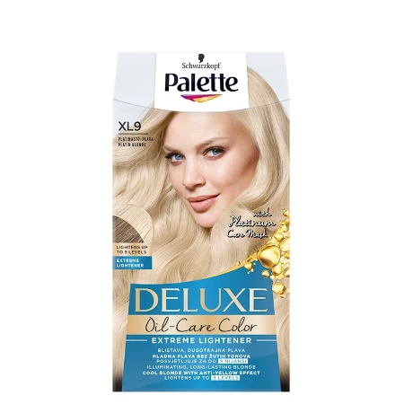 PALETTE DELUXE BOJA ZA KOSU XL9 PLATINASTO PLAVA