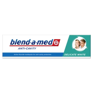 BLEND-A-MED PASTA  ANTI CAVITY DELICATE WHITE 100ML