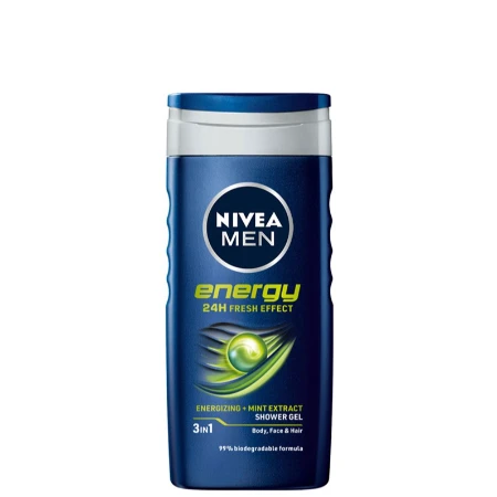 NIVEA GEL ZA TUŠIRANJE 250ML MEN ENERGY 80803