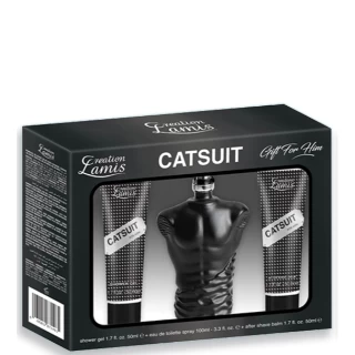 LAMIS SET MEN CATSUIT (BALZAM POSLE BRIJANJA 50ML+TOALETNA VODA 100ML+GEL ZA TUŠIRANJE 50ML)