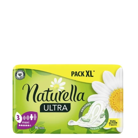NATURELLA DUO MAXI KAMILICA 16KOM