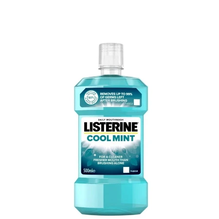 LISTERINE TEČNOST 500ML COOL MINT