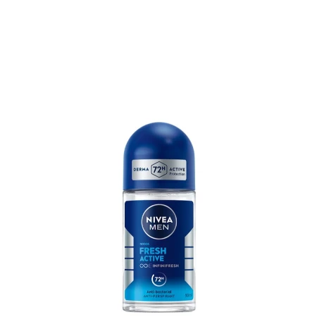 NIVEA ROLL-ON MEN 50ML FRESH ACTIVE 82808