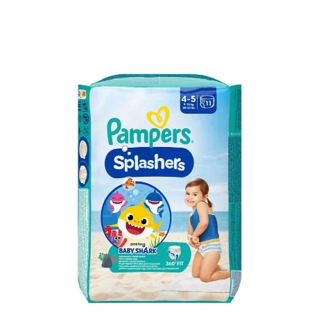 PAMPERS GAĆICE SPLASHERS 4 MAXI 11KOM