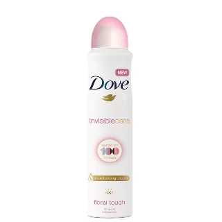 DOVE DEO 150ML INVISIBLE CARE FLORAL TOUCH