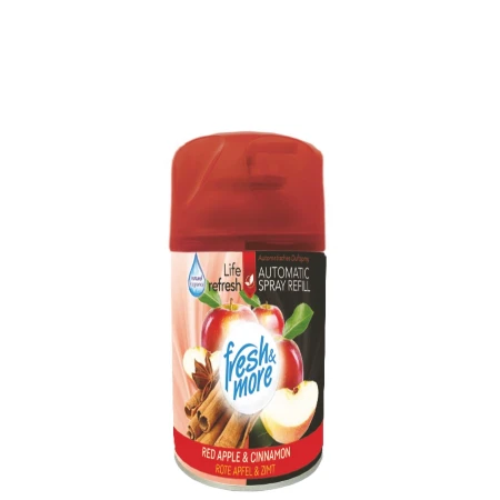 FRESH&MORE FRESHMATIC REFIL 250ML RED APPLE&CINNAMON