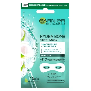 GARNIER SKIN NATURALS MASKA ZA OČI 6G PROTIV BORA COCONUT WATER&HYALURONIC ACID